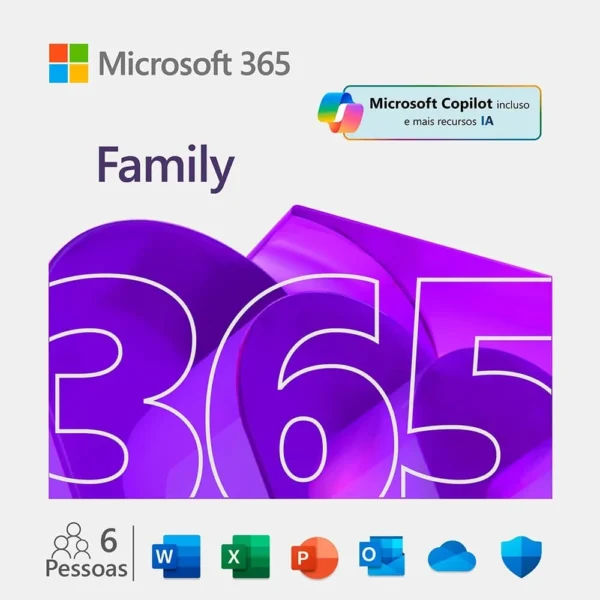 Microsoft 365 Family ESD - Licença Anual